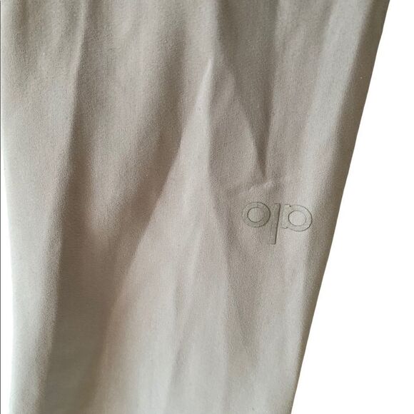 Alo Yoga Warrior Distressed Hi Waist Rise Leggings Gray XS - Picture 5 of 8